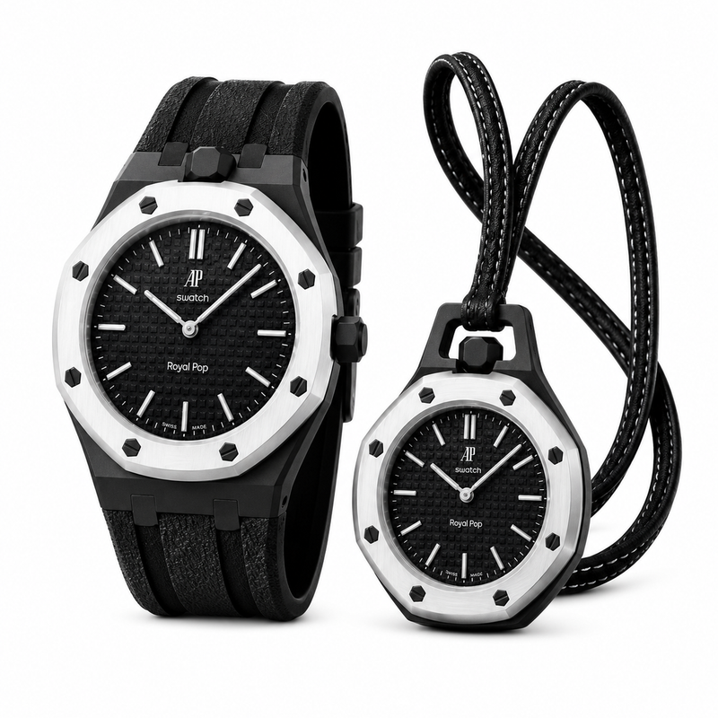 Royal Pop Bundle — OCHO NEGRO (Watch + Bracelet)