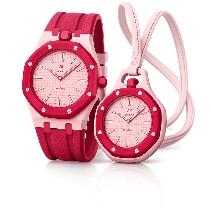 Royal Pop Bundle — OTTO ROSSO (Watch + Bracelet)